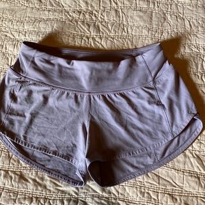 Lululemon speed shorts